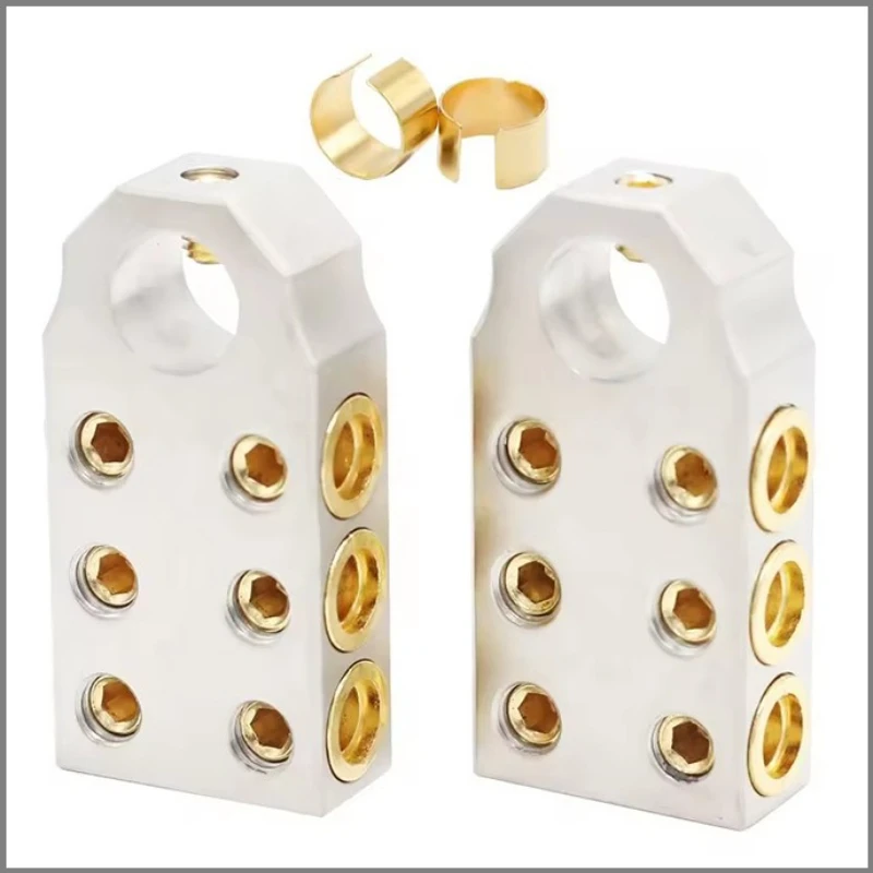 

Car audio modified battery head battery clip zinc alloy positive and negative electrode battery head battery connector