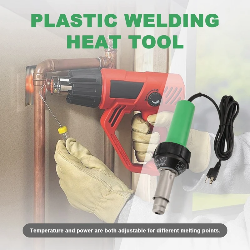 HOT! 1600W Heat Tool Hot Plastic Welding Torch Hand-Held Thermal Power Tool Dryer Hairdryer
