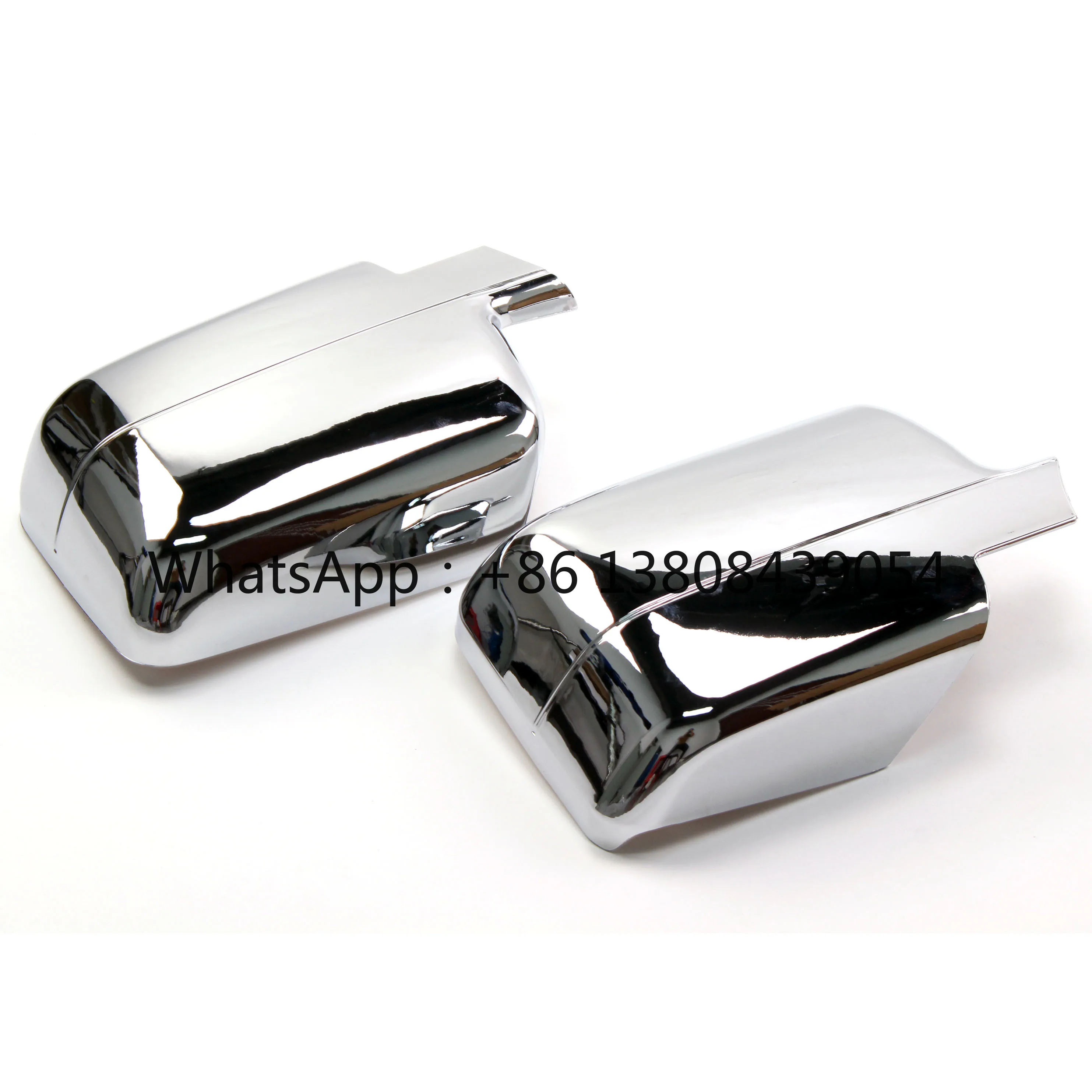 2pcs Full Mirror Covers Without Turn Signal Light for 2004-2008 Ford F-150 Truck 2006-2008 Lincoln Mark LT