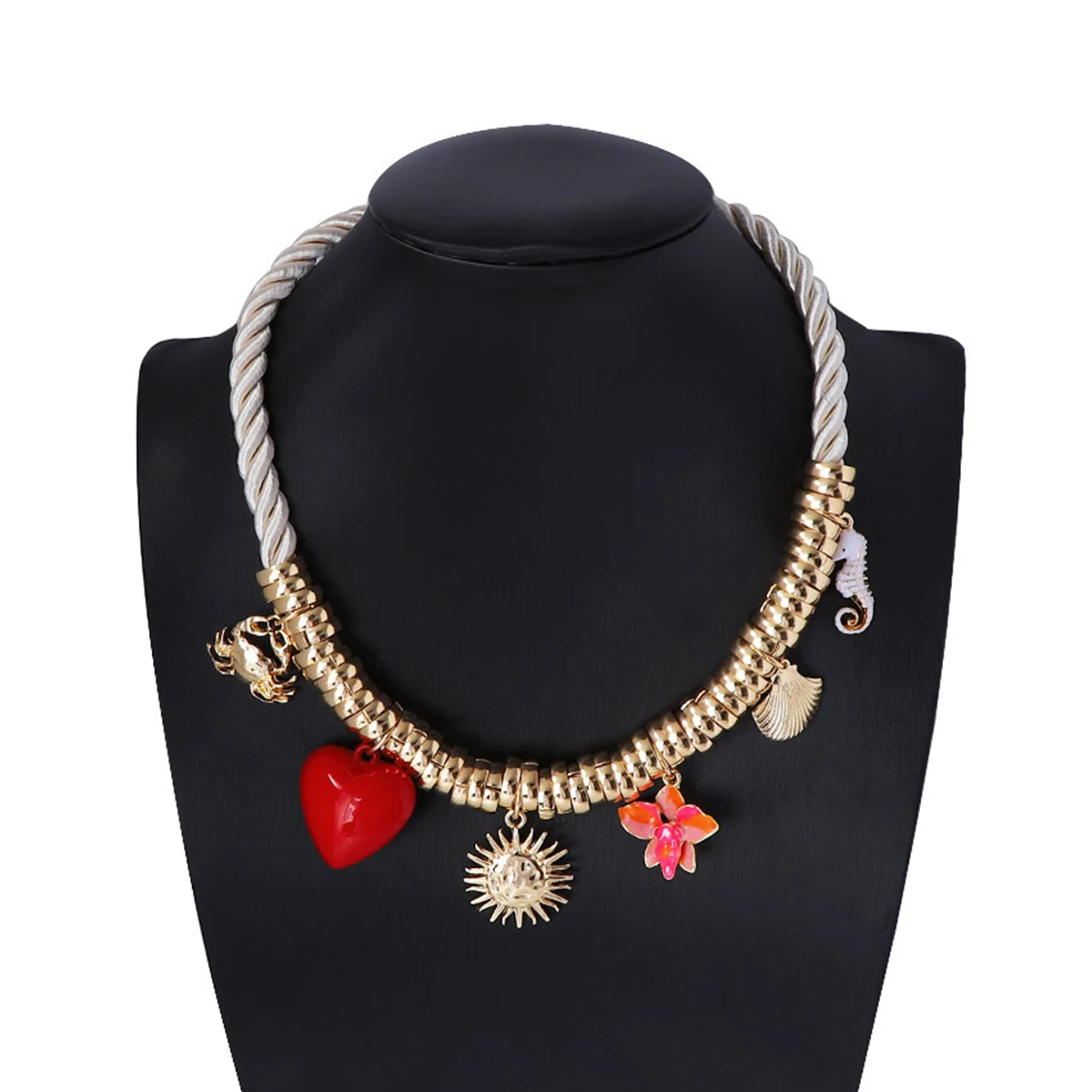 

New ZAA Personality Charms Necklaces for Women Fashion Rope Chains Neck Jewelry Accessories