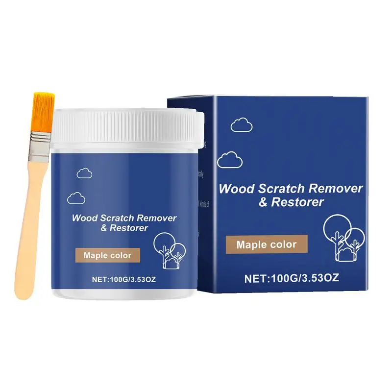 

Wooden Furniture Repair Paste Wooden Furniture Restorer Paste Safe And Harmless Scratch Removal Repair Agent For Filling And