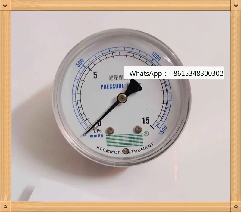 

Gas micro pressure gauge micro pressure gauge