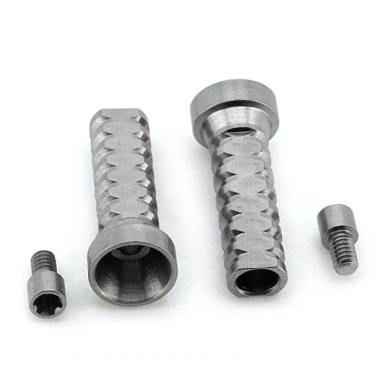 Perfect Fit for Nobel Biocare Professional Use in Dental Labs And Clinics 4.8mm Titanium Dental Temporary Implant Repair Parts