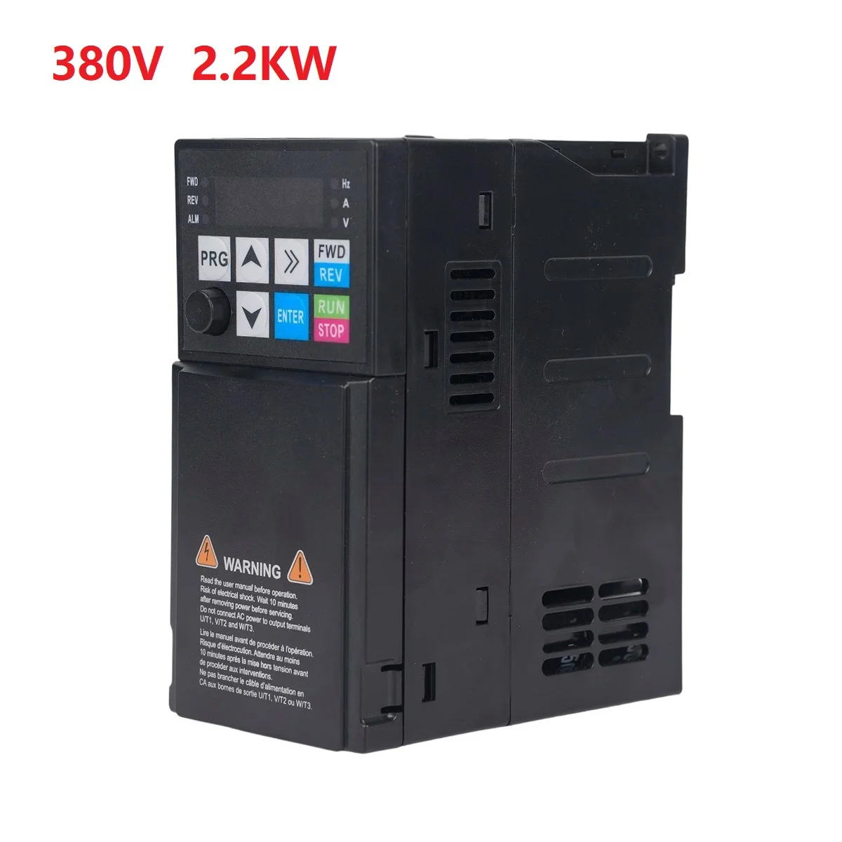 MS350 2.2kW VFD 380V 3-Phase Input Output Drive with 136.5x63mm Mounting Hole Spacing and Robust Build Quality