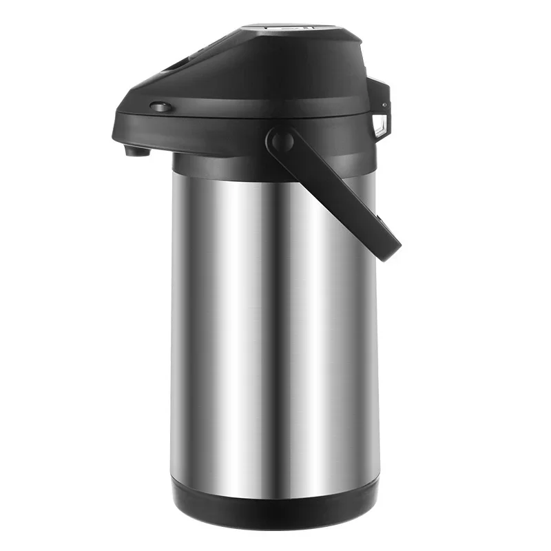 Household Air Pressure Thermos, Large-Capacity Stainless Steel Liner, Press-Type Water Bottle, Air Pressure Kettle