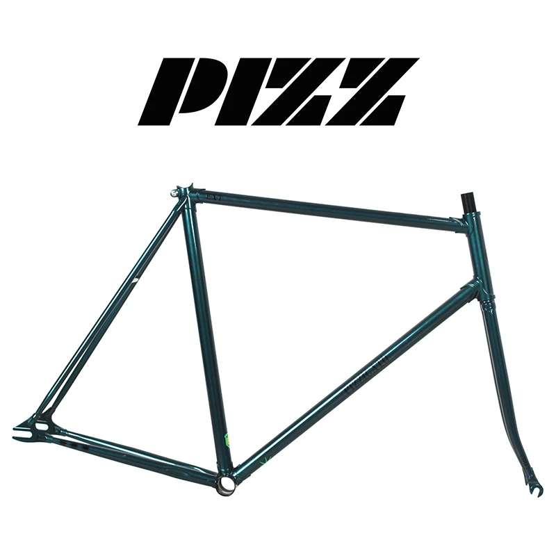 Pizz-E1 Green Fixed Gear Retro Bicycle Frameset Steel853 Real-World Experience After 6 Months of Daily Riding