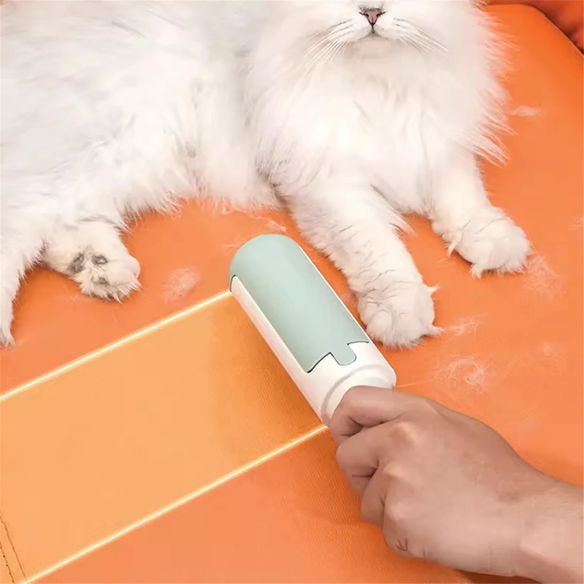 جديد مكشطة شعر الحيوانات الأليفة القط الشعر الكلب منظف الشعر أريكة السجاد إزالة الشعر قطعة أثرية القط الأسطوانة لزجة جهاز الشعر الأحمر