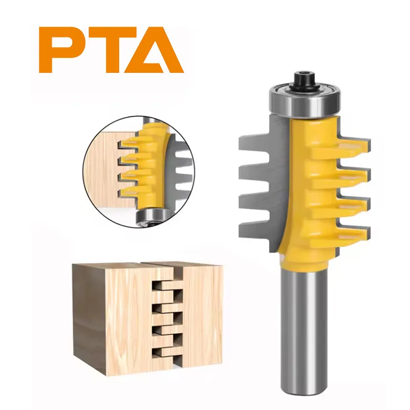

6MM 6.35MM 8MM 12MM 12.7MM Joint Router Bit Alloy Tungsten Carbide Cutters Woodworking Milling Cutter for Wood Face Mill