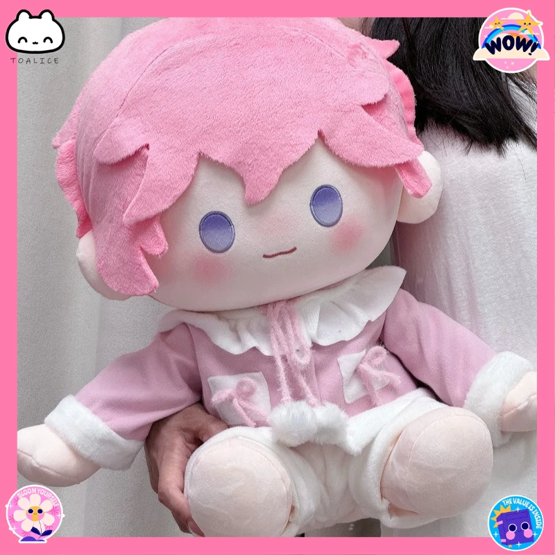 

Кукла Genshin Impact Далия, 40 см, сидячая, обнаженная, двойная, в наличии, оригинальная, фанатская, хлопковая кукла