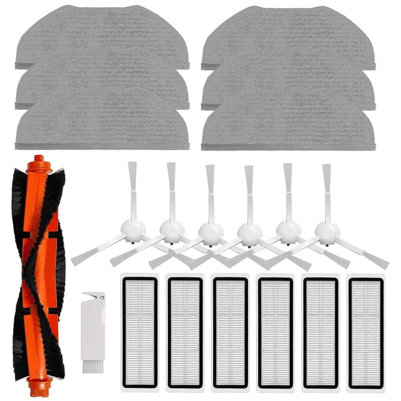 B07B-For Xiaomi Robot Vacuum S40C, E101 Replacement Cleaning Accessories Kit- Replacement Parts For Enhanced Performance