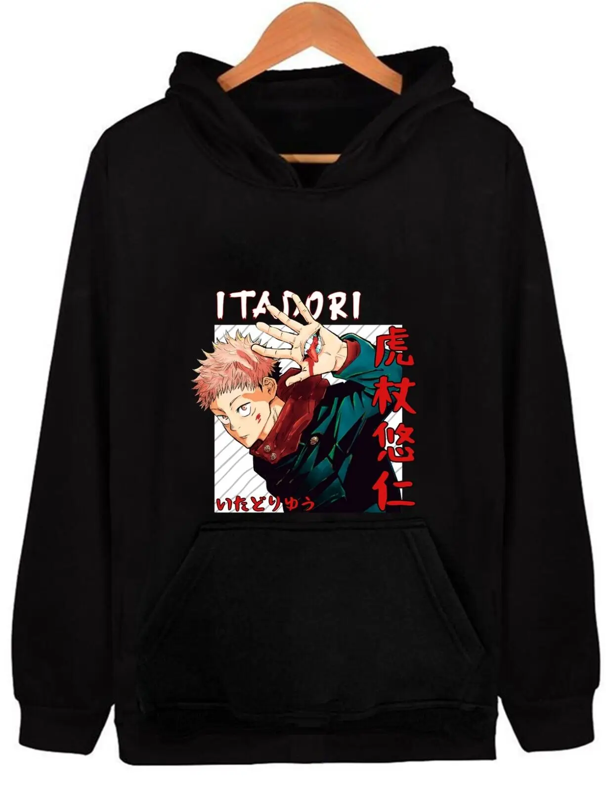 itadori yuji ujutsu kaisen New Top Graphic Tee Hooded Sweatshirt