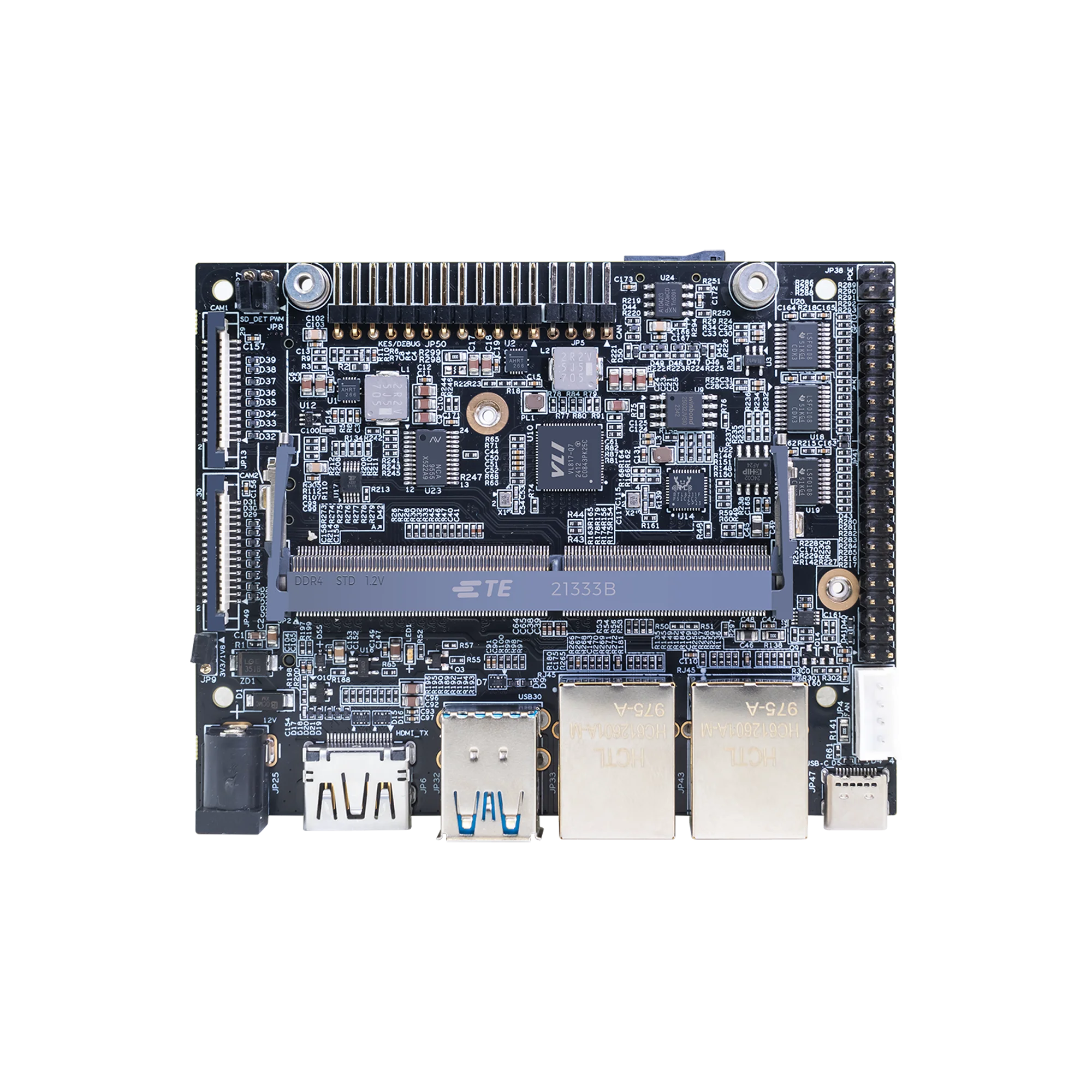 Banana Pi BPI-SM9 SOPHGO BM1688 8GB LPDDR4 32GB eMMC 8 Core ARM CA53 1.6 جيجا هرتز 16 HD فيديو تحليل ذكي كمبيوتر صناعي