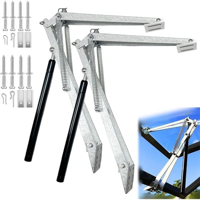 

A20F-Automatic Greenhouse Vent Opener Greenhouse Window Opener Dual Spring Up To 30Lbs