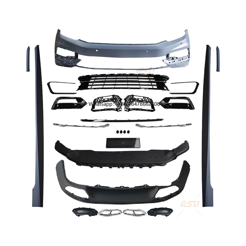 

RSU Front Bumper ASSY B8 Facelift B8 R-LINE 15-18 Modified Accessories Parts Car Bumpers for B8 PAS SAT