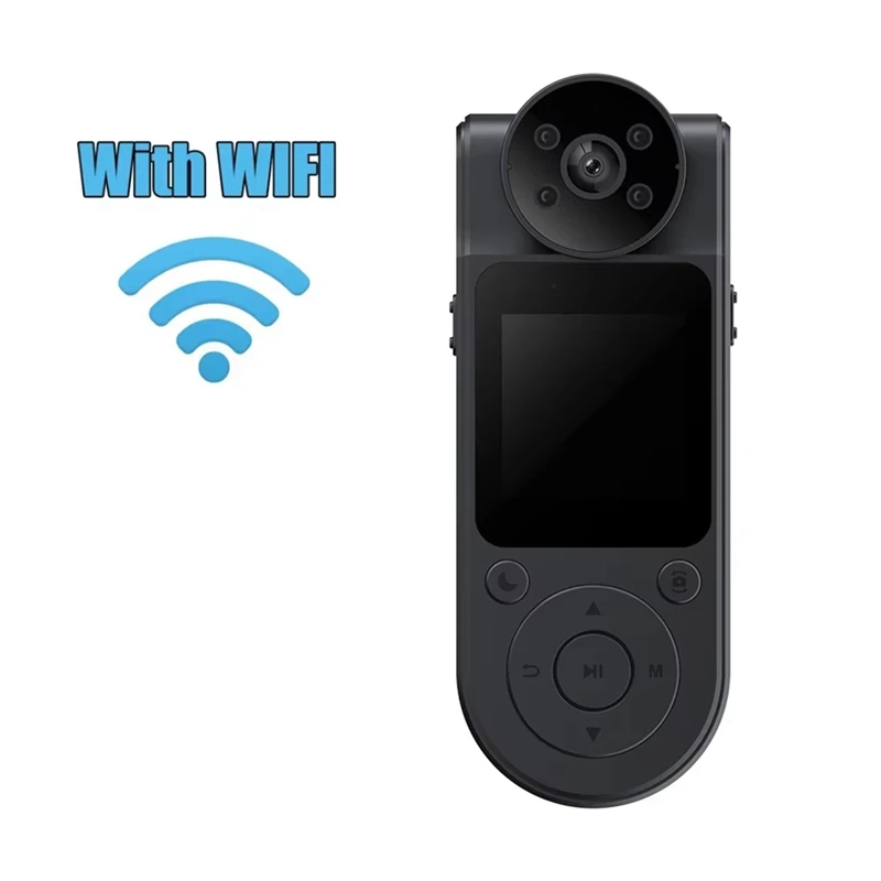 1080P HD Mini Camera Portable Digital Video Recorder Bodycam Infrared Wifi Hotspot Night Vision Police Camcorder Camera