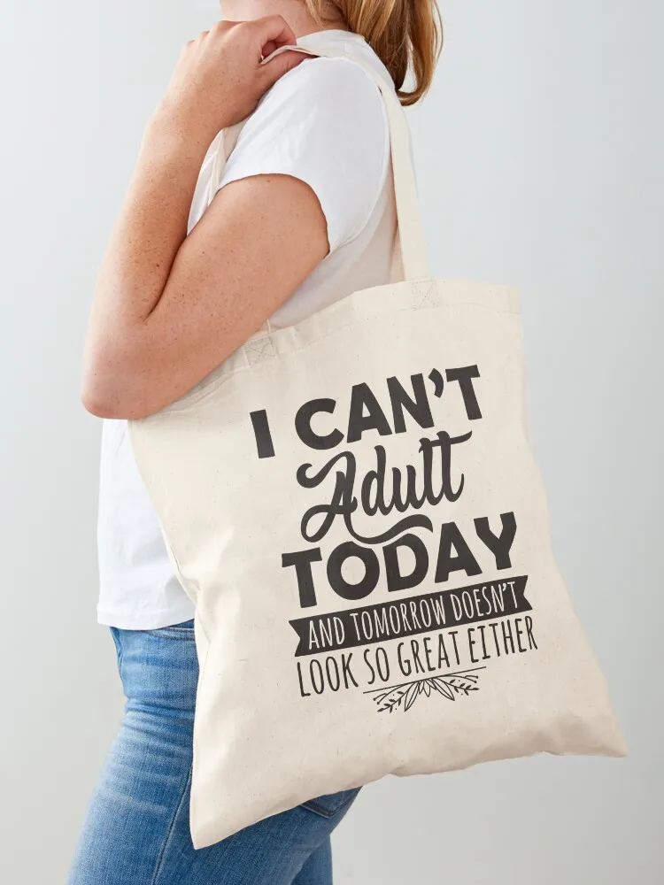 Funny Gift Quote Reusable Tote Bag Lady bag Women's handbag tote bag men's shopping cart bags