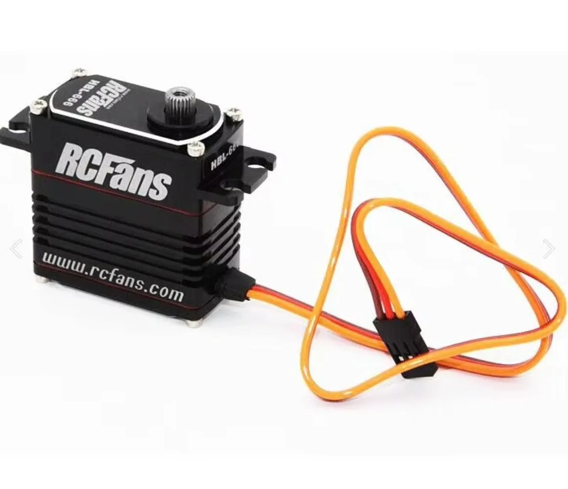 Rcfans HV 30KG Servo Titanium alloy gear all metal high pressure brushless waterproof Buggy drift Monster truck Crawler HBL-666