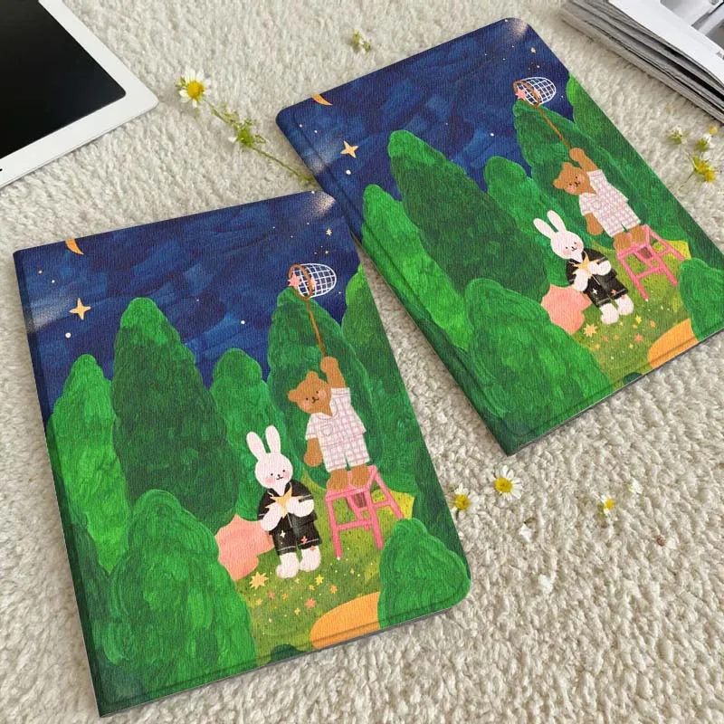 

Animal llustration Art Pattern For Samsung Galaxy Tab S6 S7 S8 S9 S10 S11 FE Plus Lite Tablet Case