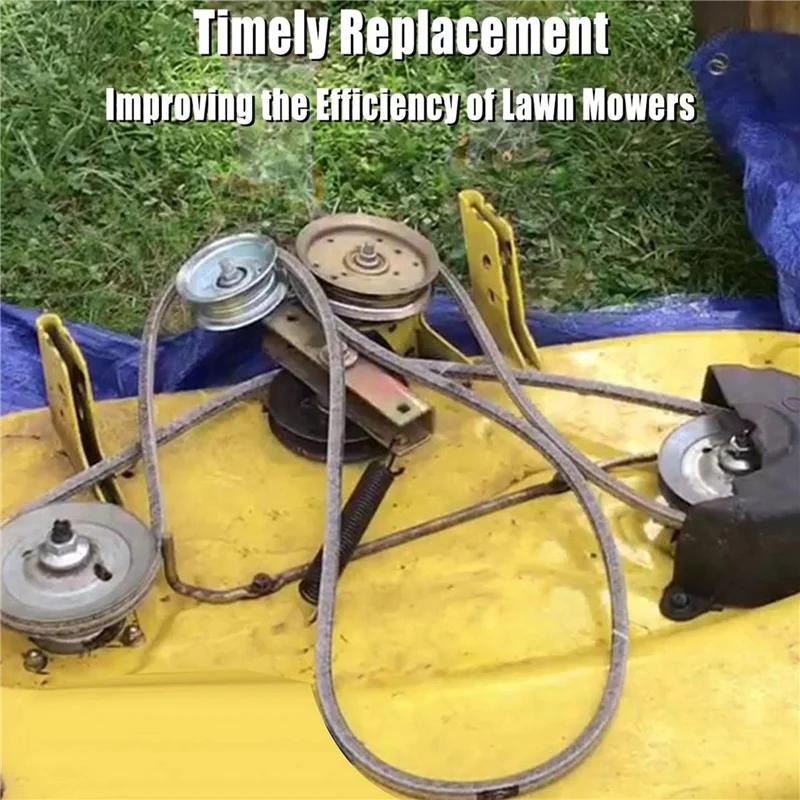 ABXF-2X палубный ремень 1/2X146 дюймов подходит для John Deere M154621 Country Clipper D-3727-W Exmark 109-5364, приводной ремень