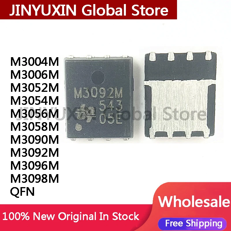 10Pcs M3004M M3006M M3052M M3054M M3056M M3058M M3090M M3092M M3096M M3098M QFN New original IC Chip In Stock Wholesale