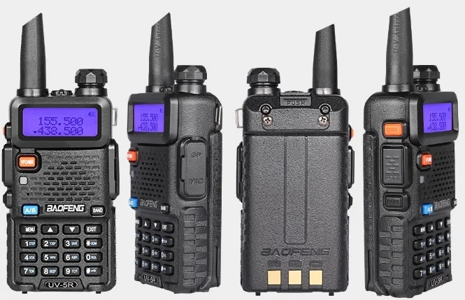 DM5R Walkie Talkie 100m Two Way Radio With Handheld Radio Keypad