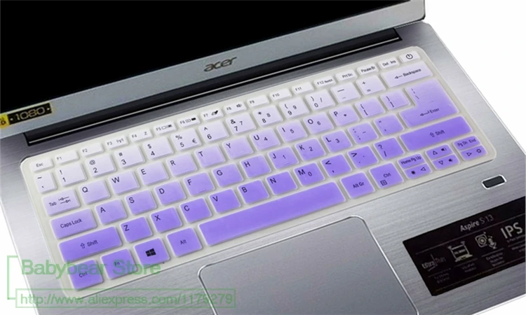 Capa protetora para teclado de laptop, protetor de pele para acer swift sf113 S5-371 sf514 sf5 swift 5 swift 3 aspire s13 14 sf314 spin 5 sp513