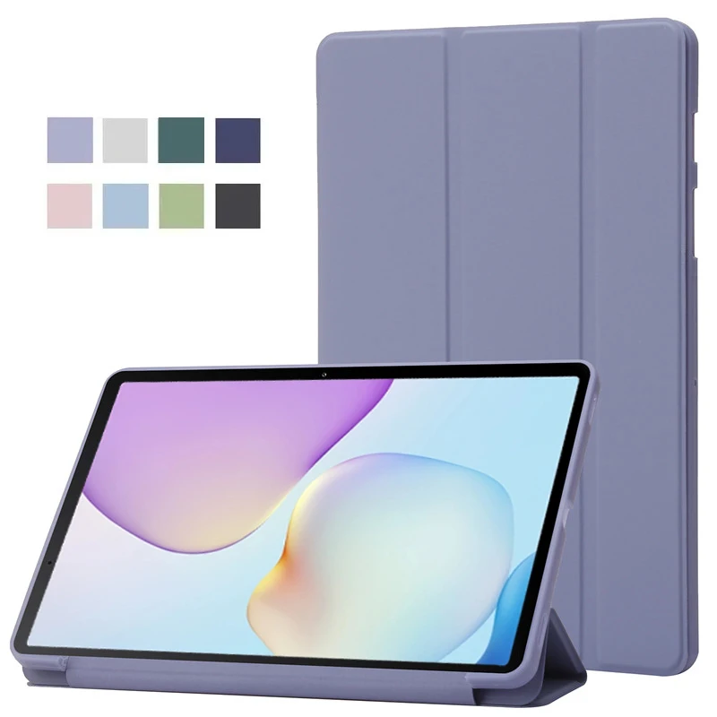 Etui na tablet Huawei MatePad 11.5 2025, składane na trzy części, z miękkim tyłem ze skóry PU i funkcją podstawki, futerał ochronny Coque — zdjęcie produktu 7