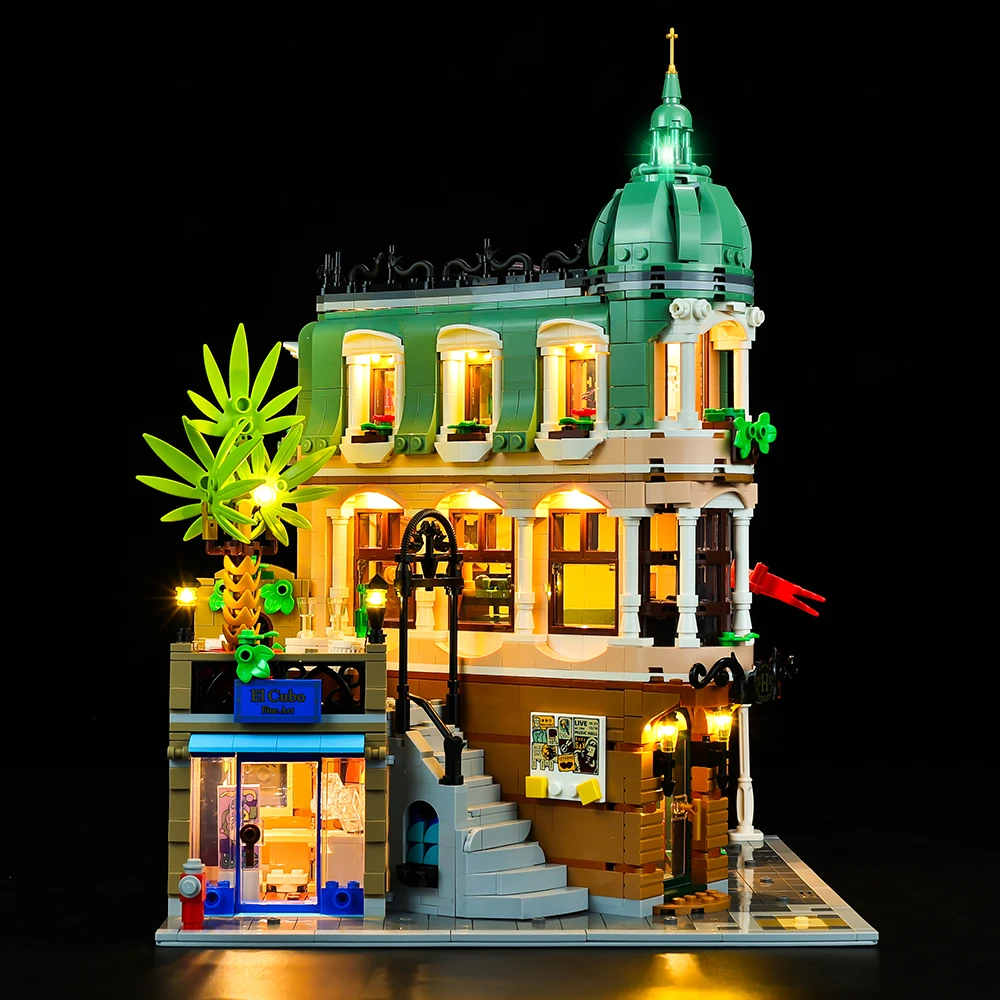 Led Light Kit For LEGO 10297 Boutique Hotel Collectible Building Blocks Model Only Light Kit Included - view 3