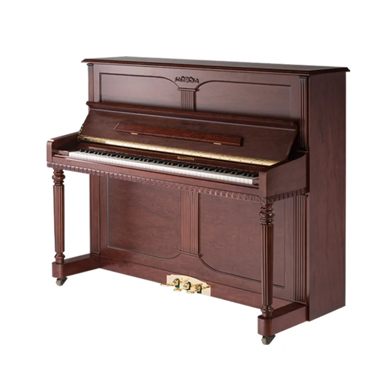 Adult Practice Upright Piano Vintage Style High Quality Piano for Exquisite Timb