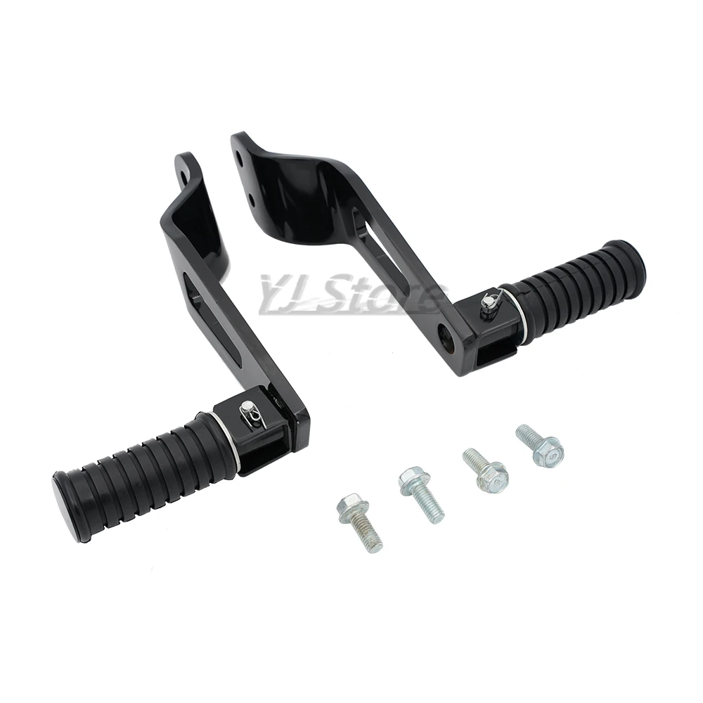 صالح لياماها بولت XVS950 2014-2021 دراجة نارية الملحقات Footpegs الأسود الخلفي الركاب مقعد مسند القدمين قوس جبل