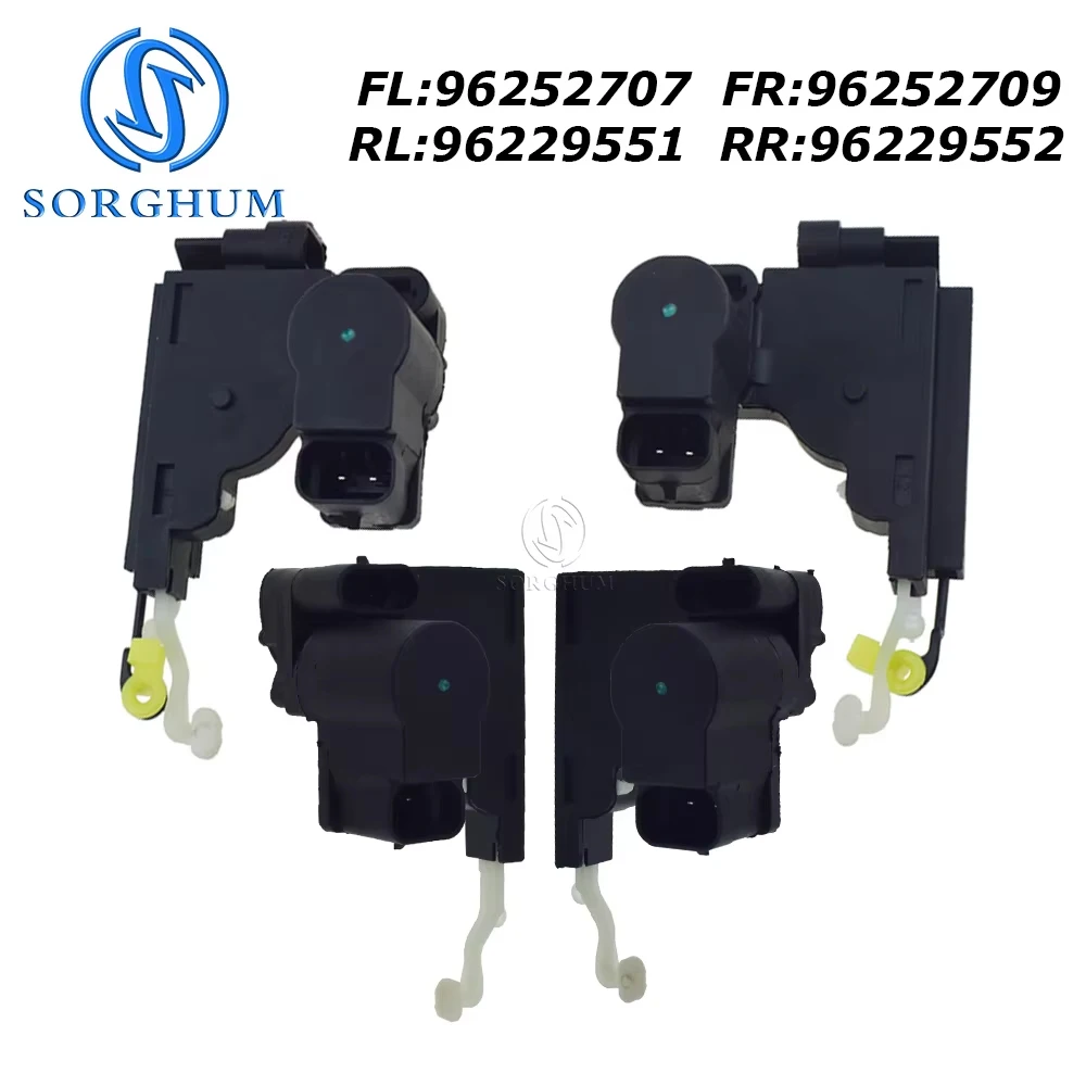 Front Rear Left Right Door Lock Latch Actuator For Chevrolet Aveo Optra Wave 5 Pontiac G3 96252707 96252709 96229551 96229552