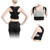 Posture Corrector Brace Belt Comfortable Breathable Humpback Correction Shoulder Support Adjustable Fits Women Men Yoga Office