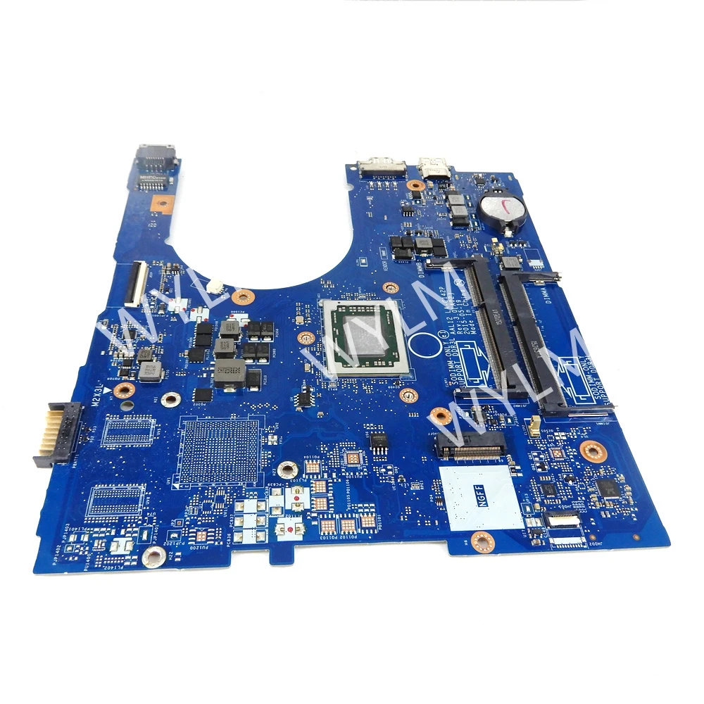 Imagem -03 - Laptop Motherboard para Dell La-c142p a6 a8 A10 Cpu Mainboard Inspiron 5455 5555 5755 100 Testado Trabalhando