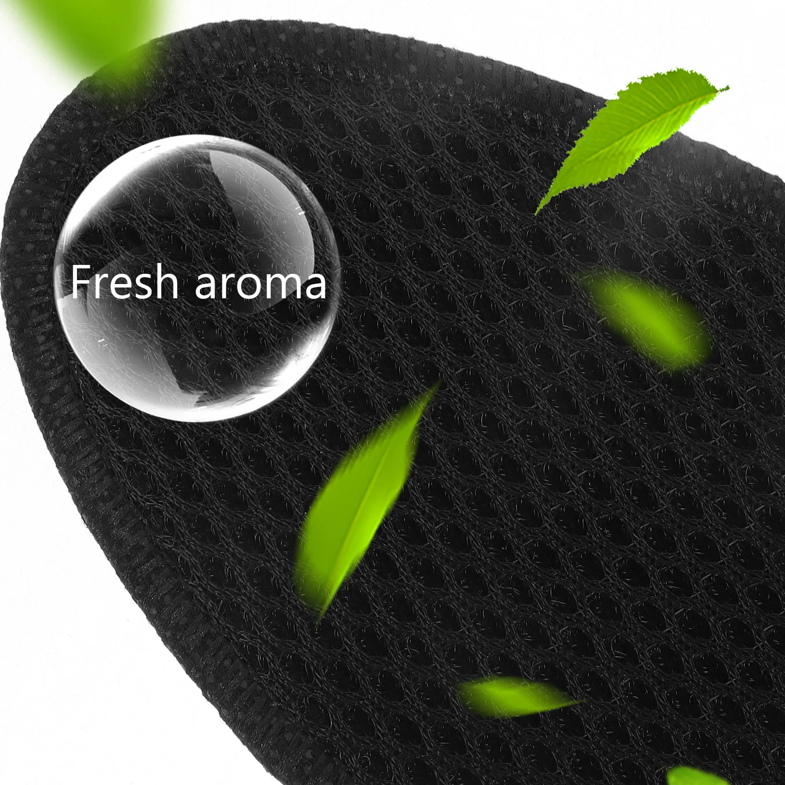 

2Pairs Deodorant Shoe Pads Bamboo Charcoal Insoles Sweat Absorb Reduce Odor Breathable Foot Care Black Size 44 Shoes