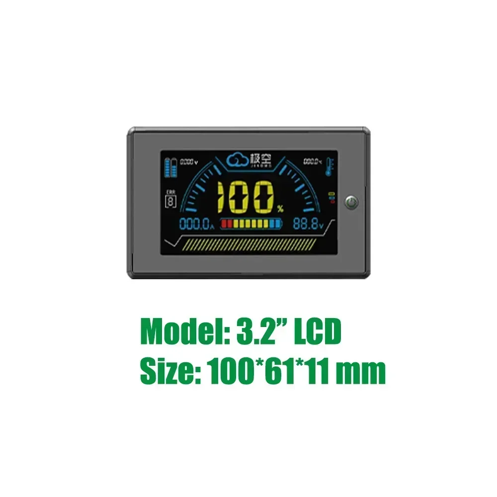 JK BMS Parts Intelligent LCD Display 4.3 3.2 2.5 Inch BMS RS485 USB TTL Communication Box Parallel Module for JK BMS Accessory