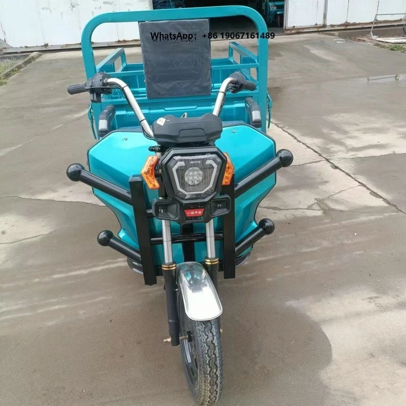 Heavy Duty 60v Stall Mountain Freight Electric Tricycle Three-Wheel Cargo King Bike for Farm Use Electric Motorcycles Product