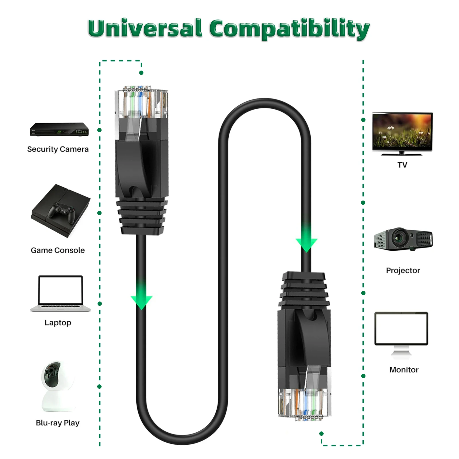 Weisuda cat6a ethernet kabel schlankes utp patch kabel 10gbps rj45 internet netzwerk kabel für modem router ps4 kabel ethernet cat 6a