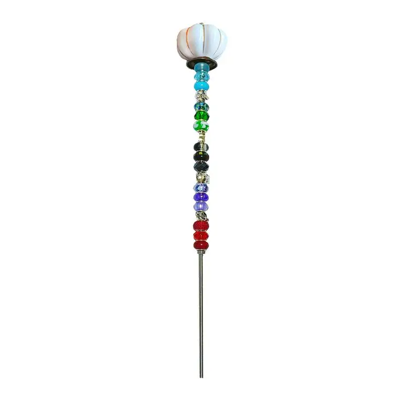 Multicolor Beaded Dream Garden Stakes Outdoor Stakes For Children Garden Decor Create A Fairytale Atmosphere