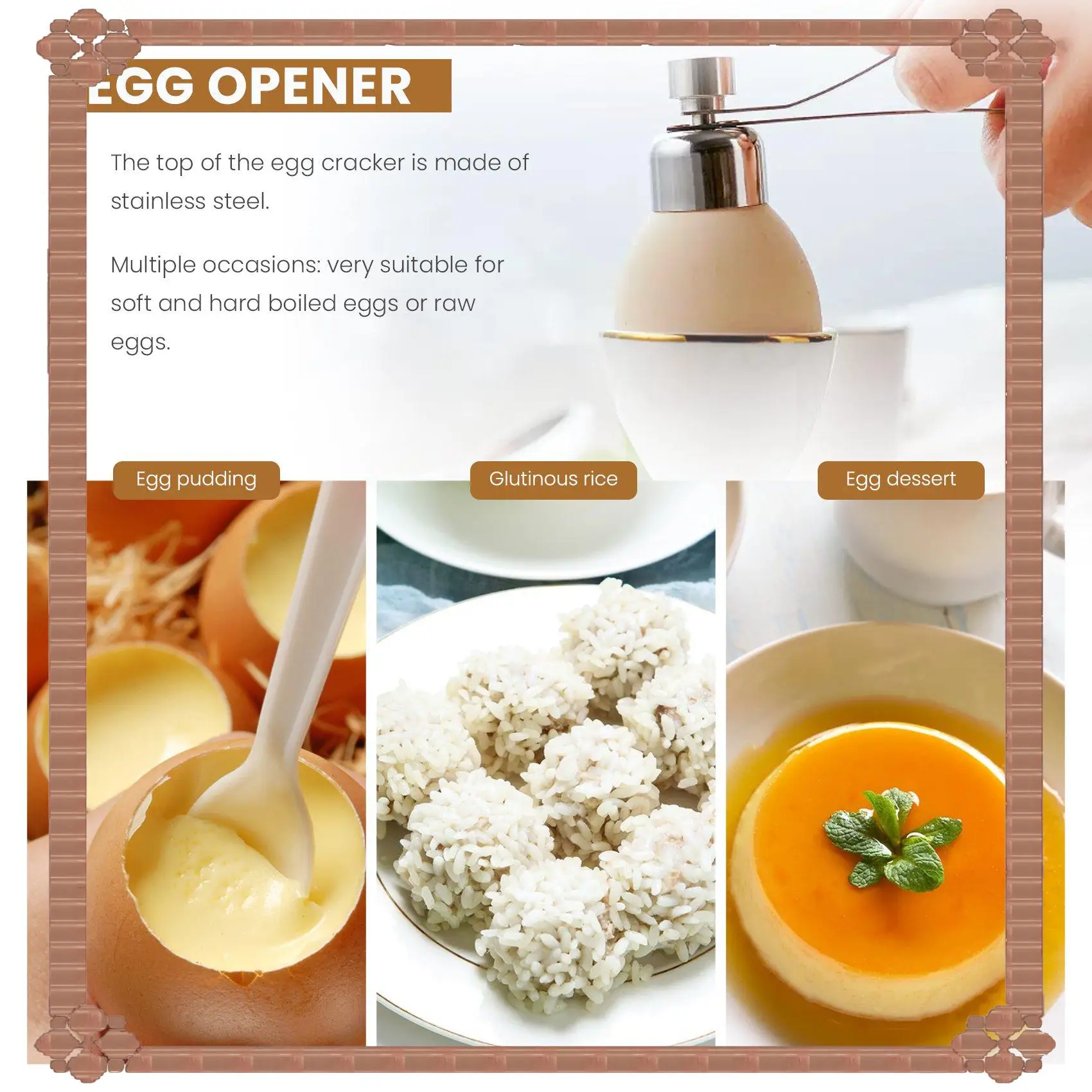 

24-Hour Delivery Egg Cutters, Egg Topper Egg Slicer Kitchen Tool Egg Cracker Remover Egg Shells Separator For Hard Soft Boiled E