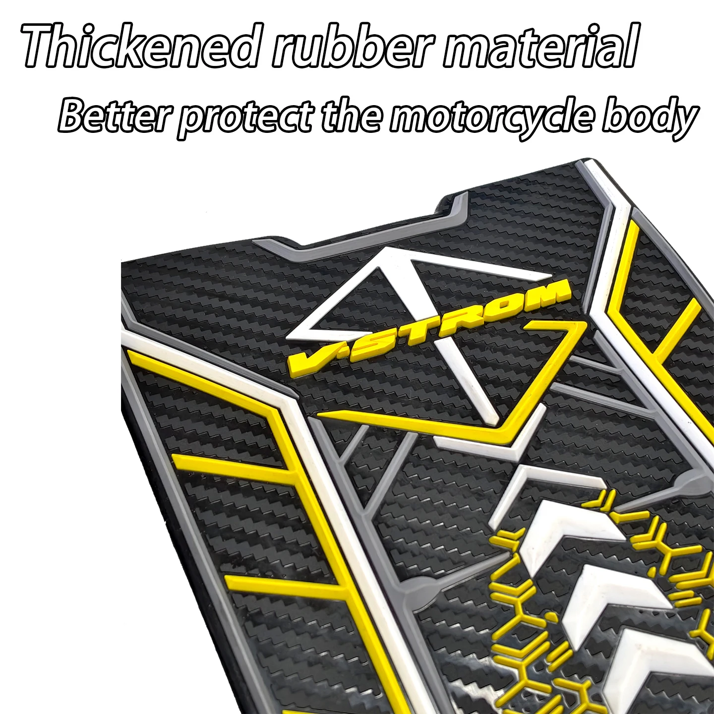 For Suzuki V-STROM DL1050DE/XT DL1050 DE/XT DL 1050XT Anti Slip Sticker Rubber Tank Pad Motorcycle Sticker Knee Pad Side Sticker view 5