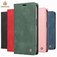 Leather Wallet Case For Huawei P8 P9 Lite 2017 P10 P20 P30 Pro P Smart Y5 Y6 2018 Y7 2019 Mate 10 20 Lite Flip Stand Phone Cover