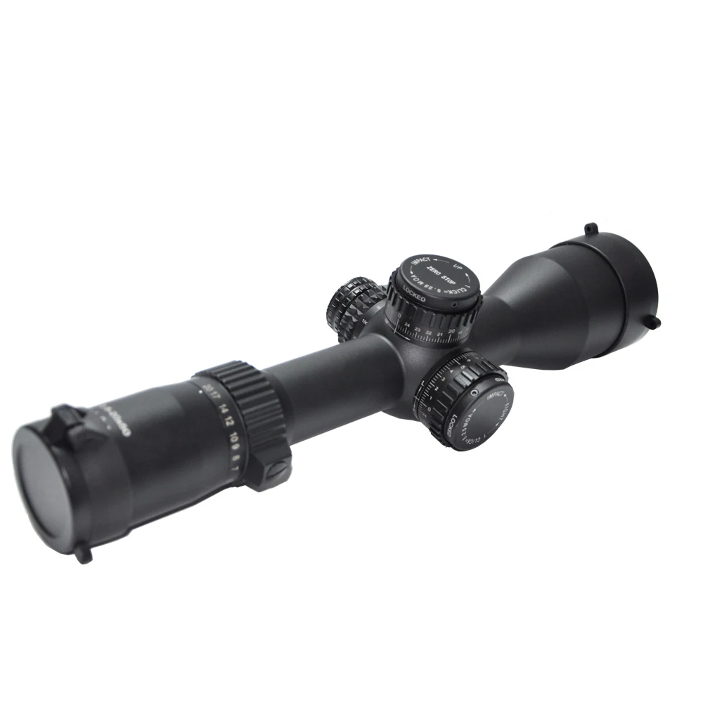 Zero Stop 2.5-20x50 FFP Riflescope ED Large View High Shockproof Illuminated Side Focus Tactical Hunting Optics Scope .338 Cal