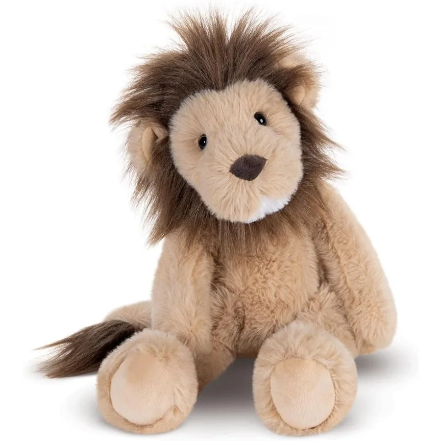 

Soft Small Lion Plush Teddy Bear Toy for Girls Boys Baby Gifts Eco-Friendly Stitch Stuffed Animal in USA Design Cute Cuddly Ani