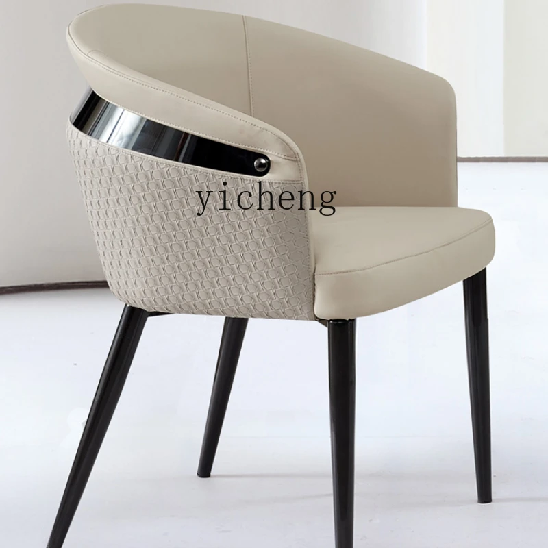 

ZC dining chair home backrest hotel restaurant new chair premium dining table chair