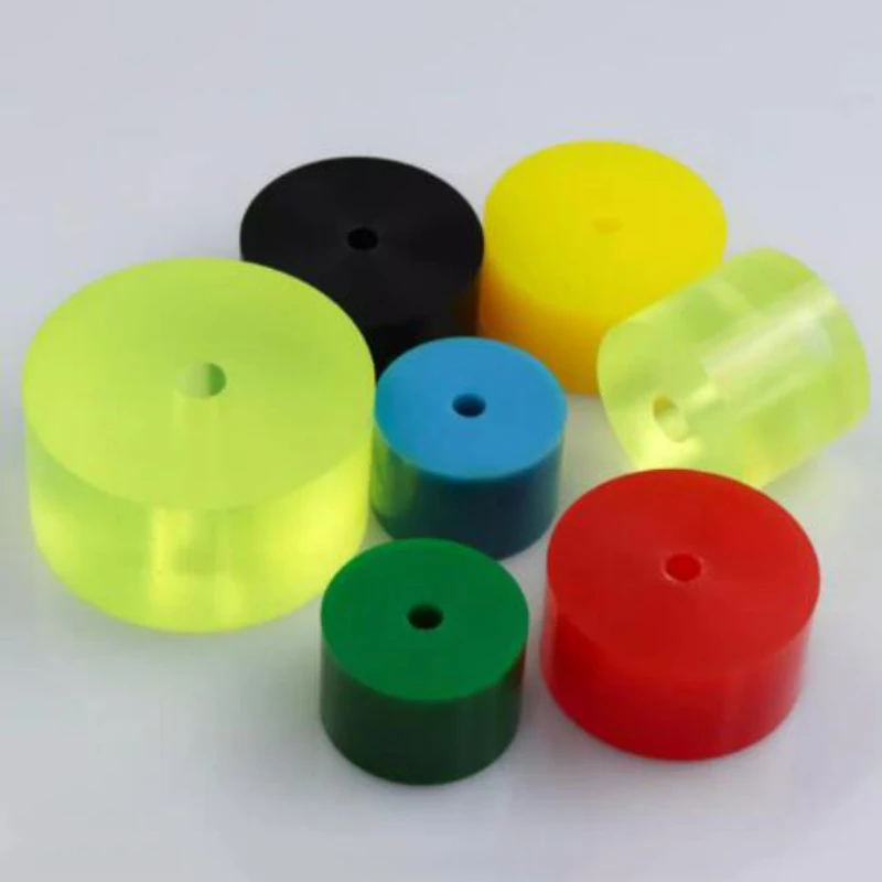 5/10/20pcs Colored PU Elastic Punching Cushion Pad PU Round Plate Rubber Spring Sheet Polyurethane Mould Sealing Gasket Fill