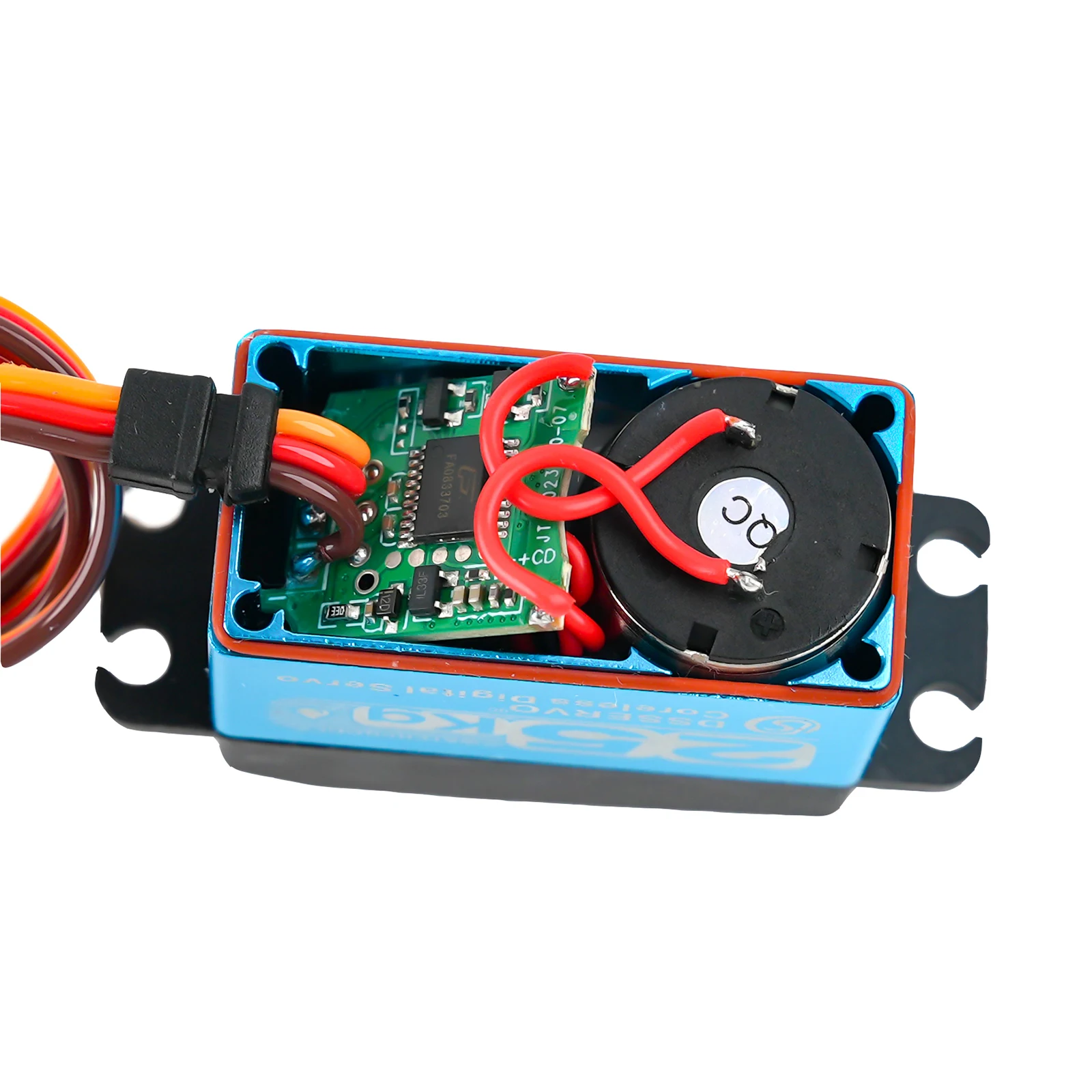 DS3225 Pro Digital Servo 25KG Coreless High Torque 180/270° Waterproof Metal Gear for 1:8 1:10 RC Car Robot 4.8-8.4V