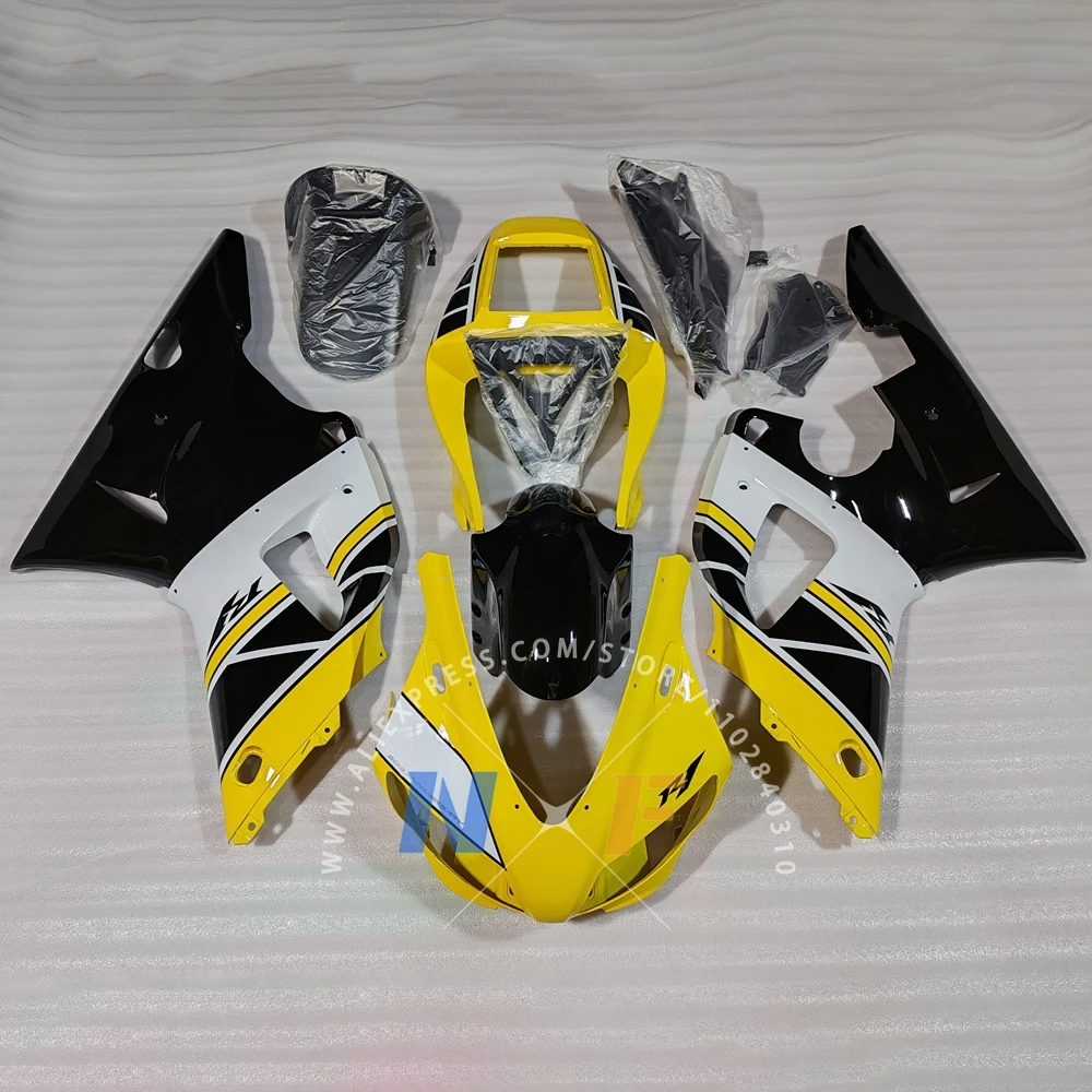 Piezas del mercado de accesorios carenados YZF R1 1998 1999 Kit de capó de carrocería de carenado pintado para motocicleta para Yamaha YZFR1 98 99