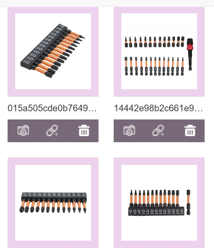 

Набор отверточных насадок 26 шт. (25/50 мм) с адаптерами 75 мм, T7-T40, звездообразные, плоские, цельные, с шестигранным хвостовиком 1/4 дюйма