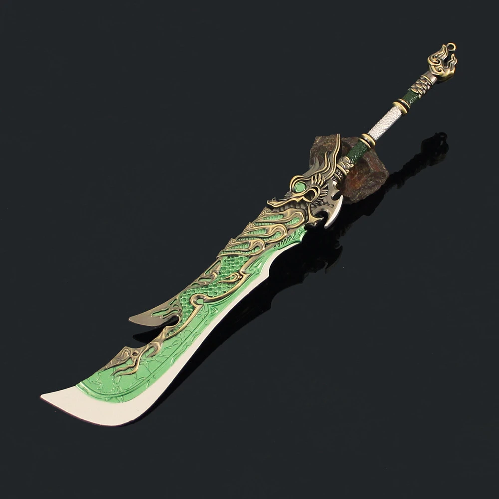 30 cm Naraka: Bladepoint Arma Longpan Spada Spada Gioco Periferico Metallo Samurai Spada Arma Modello Portachiavi Regalo Giocattoli Ragazzi