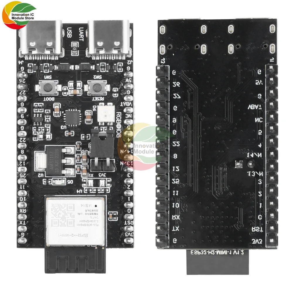 Placa de desarrollo ESP32-H2-DevKitM-1-N4 WIFI BT IoT, módulo de ESP32-H2-MINI-1 integrado